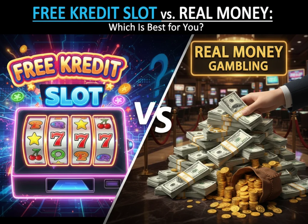Free Kredit Slot vs. Real Money: Which Is Best for You?