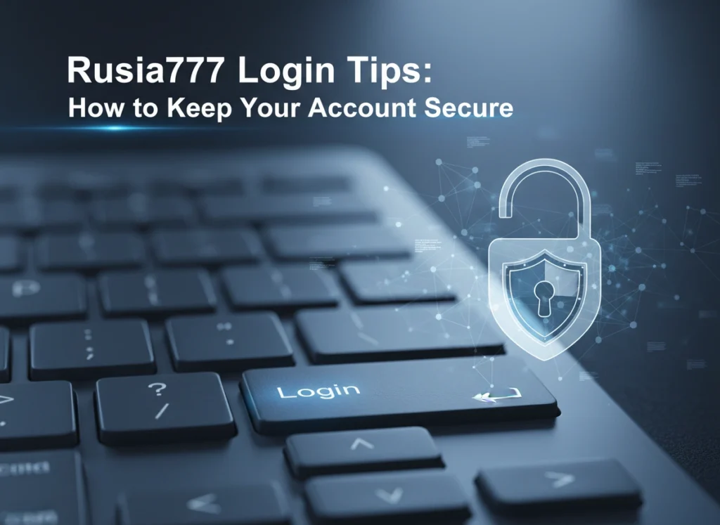 Rusia777 Login Tips: How to Keep Your Account Secure