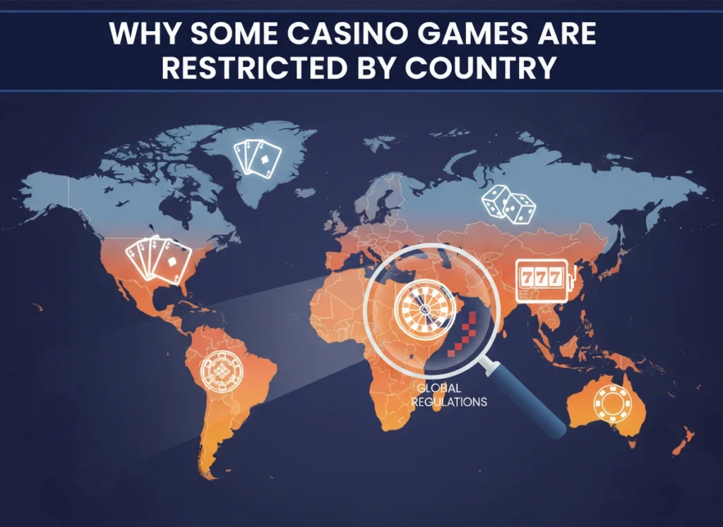 Why Casino Games Are Restricted By Country