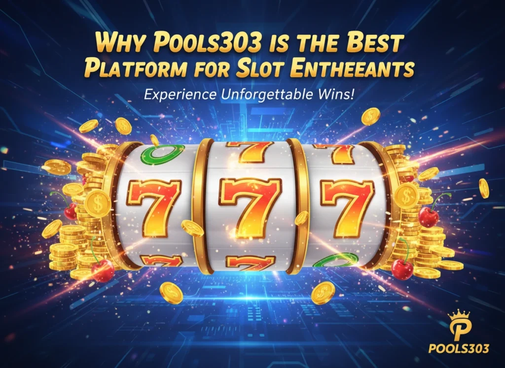 Why Pools303 is the Best Platform for Slot Enthusiasts