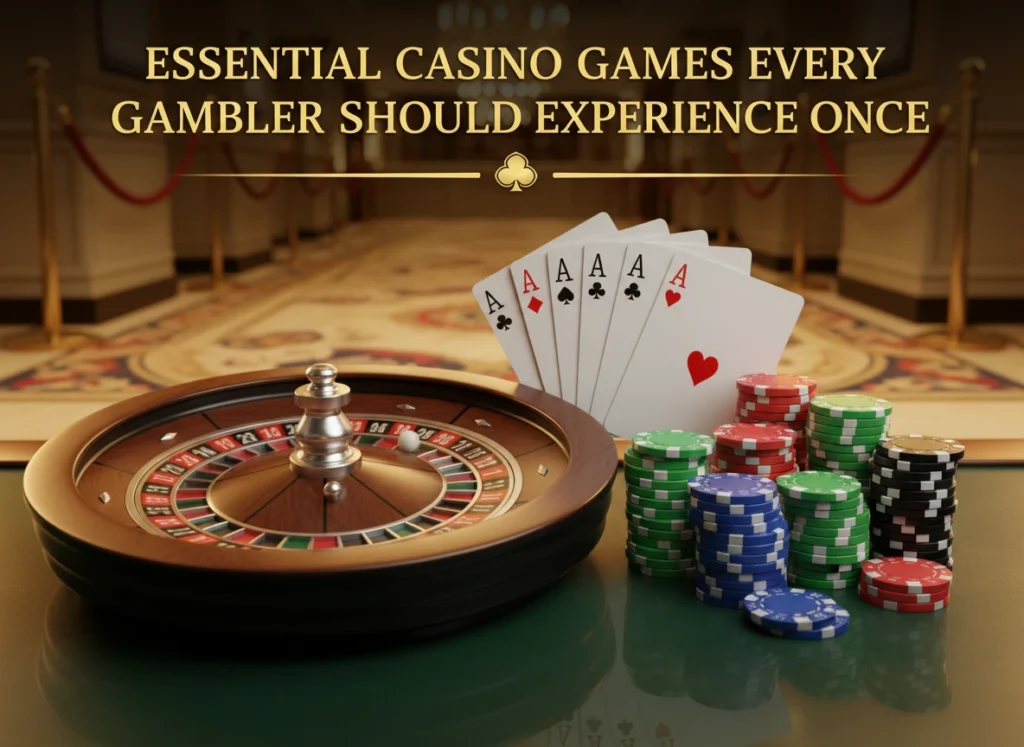 Essential Casino Games Every Gambler Should Try