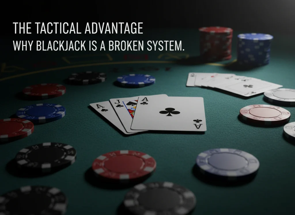 The Tactical Advantage: Why Blackjack is a Broken System