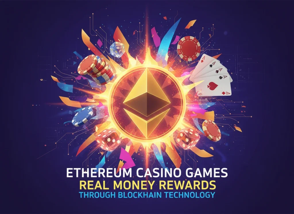 Ethereum Casino Games Burst Real Money Rewards Through Blockchain Technology