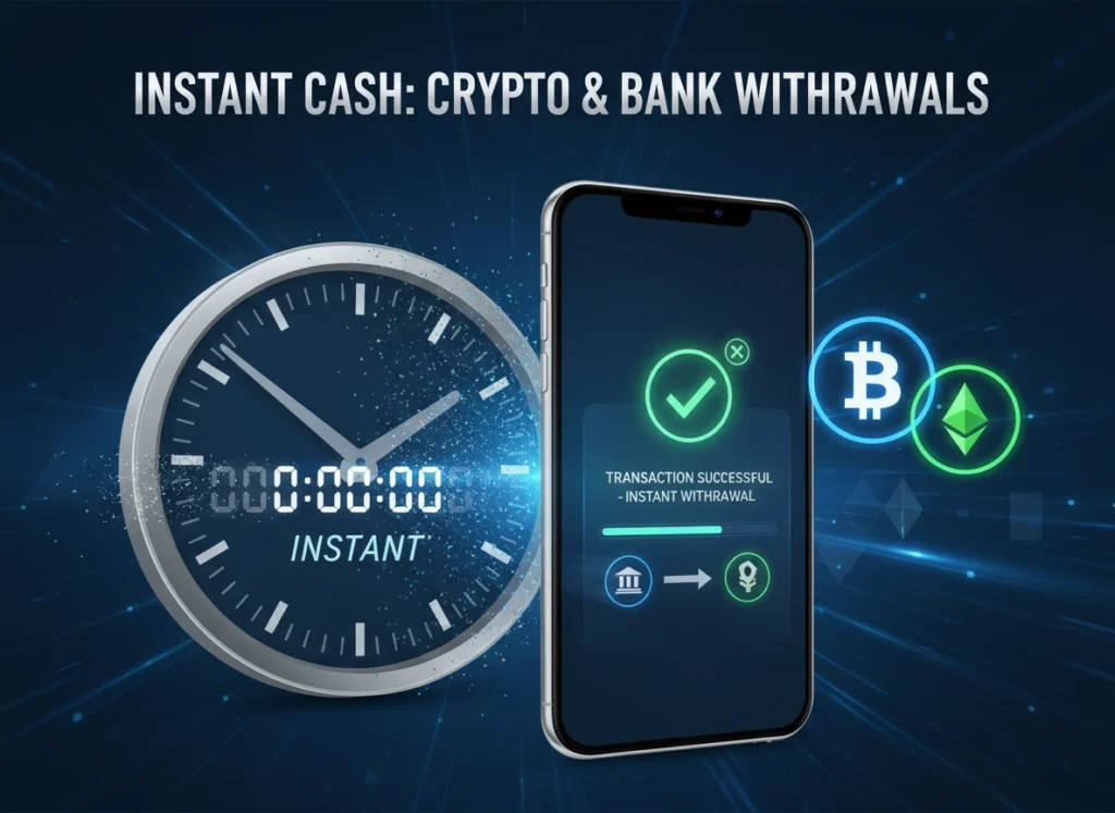 The Death of the 24-Hour Wait: Why Instant Crypto and Bank Withdrawals are the New Standard