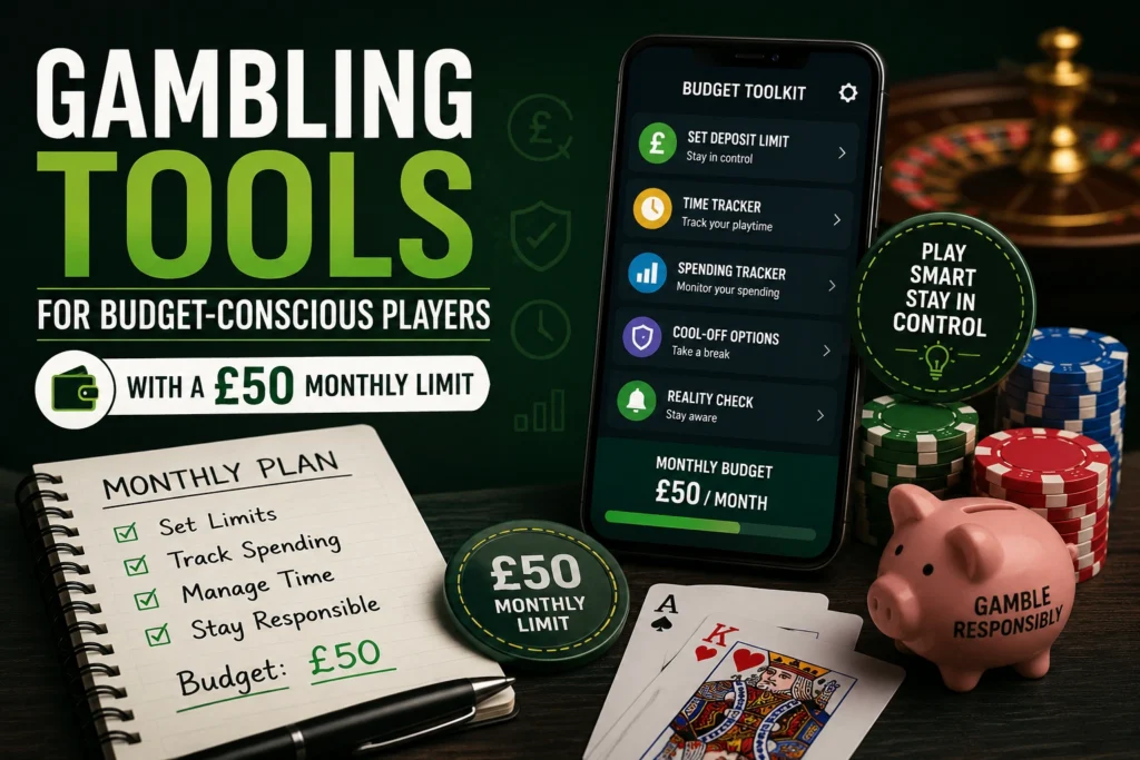 Gambling Tools for Budget-Conscious Players with a £50 Monthly Limit
