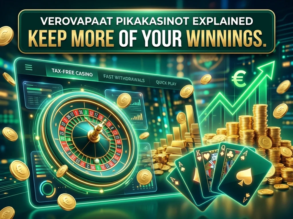 Verovapaat Pikakasinot Explained: Keep More of Your Winnings