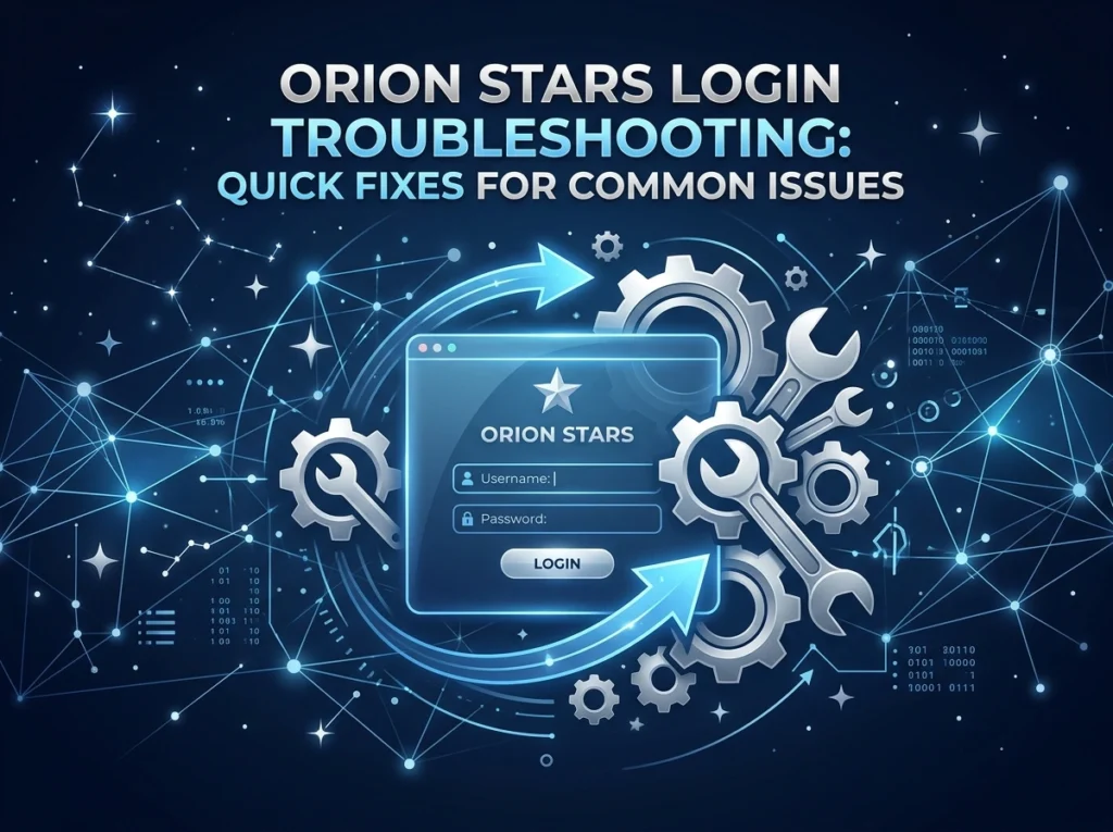 Orion Stars Login Troubleshooting: Quick Fixes for Common Issues
