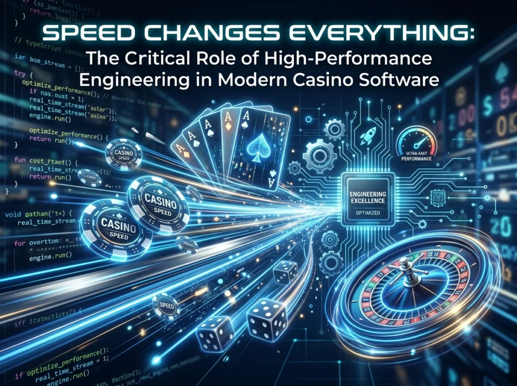 Speed Changes Everything: The Critical Role of High-Performance Engineering in Modern Casino Software