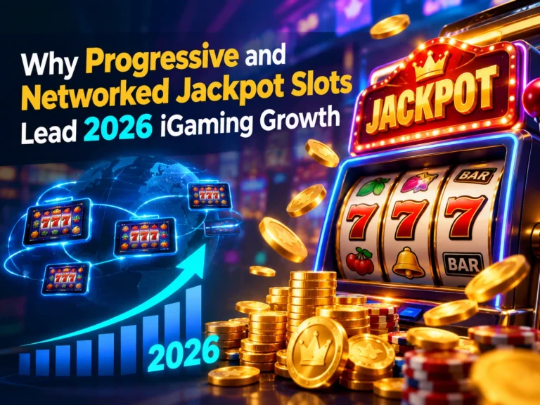 Why Progressive and Networked Jackpot Slots Lead 2026 iGaming Growth